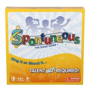 Spontuneous - The Song Game! Family Fun Board Game for All Ages